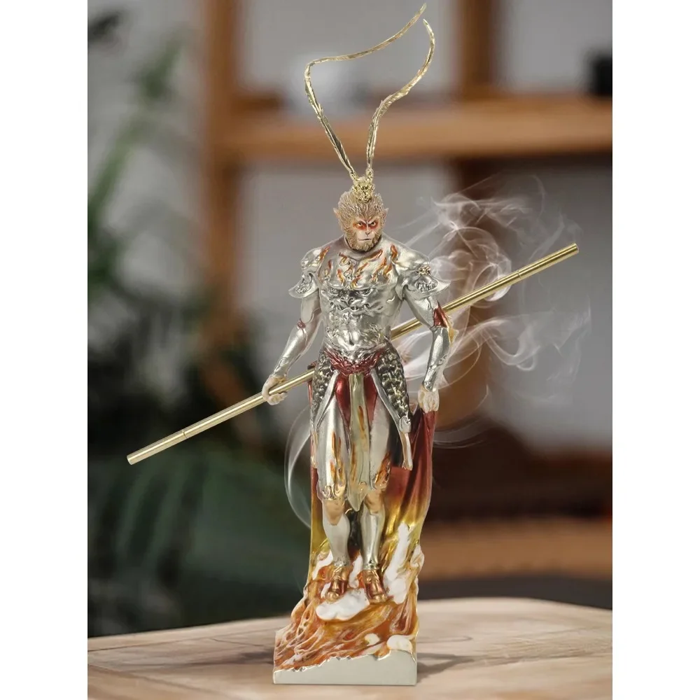 Monkey King, The Great Sage of Qi Tian Da Sheng Action Figures Ornaments Home Decorations Bucket Chinese National Style 3D Cool