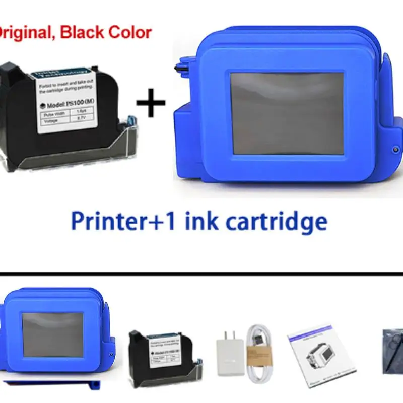 New! HK-615 Mini 12.7mm Inkjet Cartridge Portable Handheld Expiry Date Fast Dry Printer Batch Coding Machine For Bottle Can