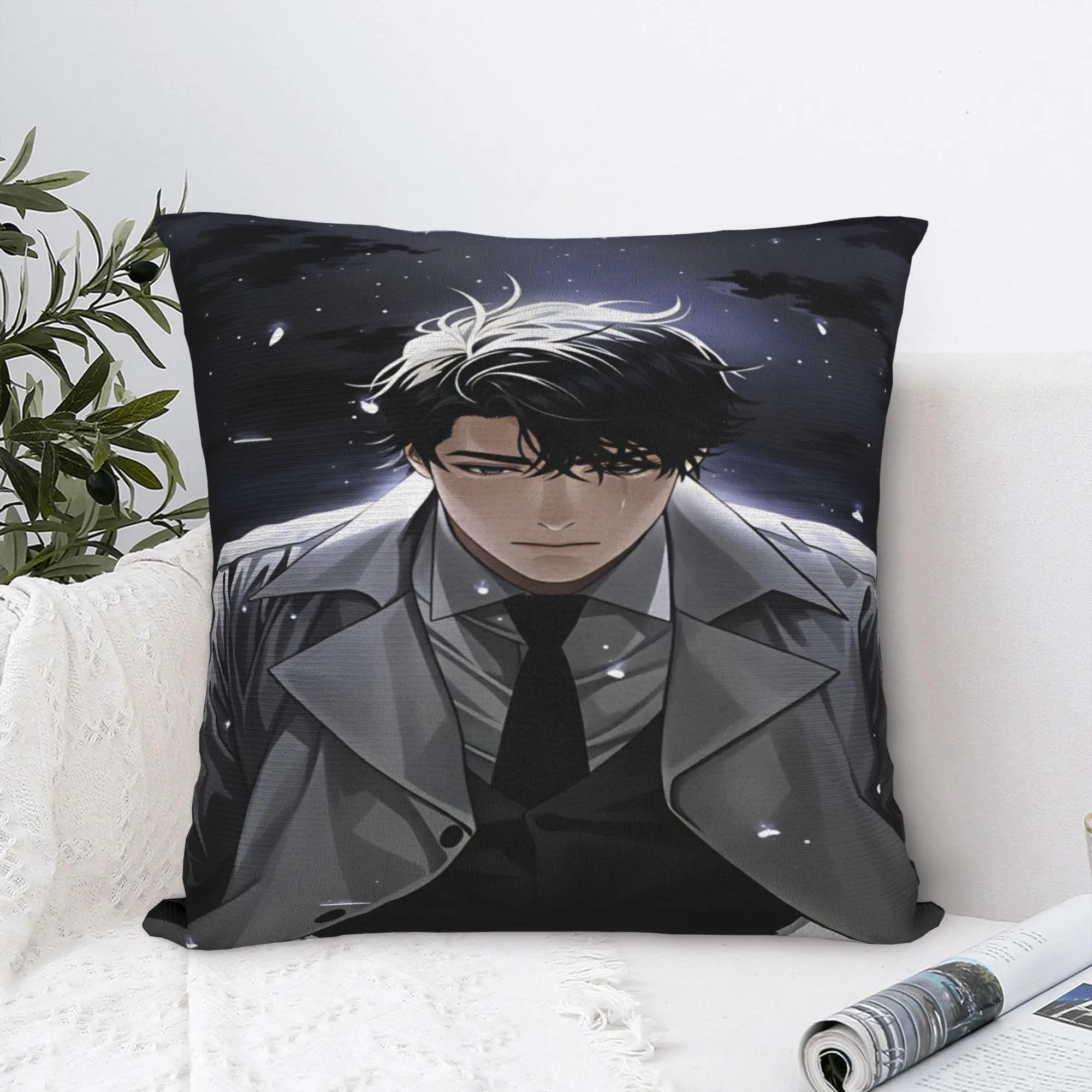 Pillow Case Omniscient Readers Viewpoint Soft  Pillow Cover For Living Room Bed Chair Fashion Pillowcases