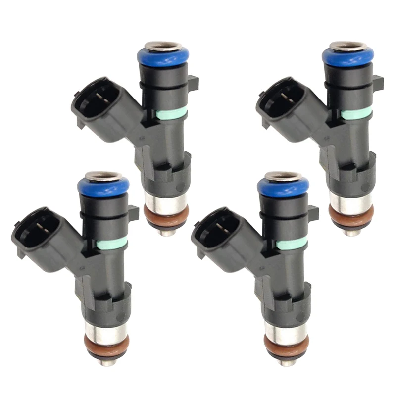 4Pcs Fuel Injector Fit for Nissan Altima Sentra Rogue 2.5L 2007 2008 2009 2010 2011 2012 2013 0280158130