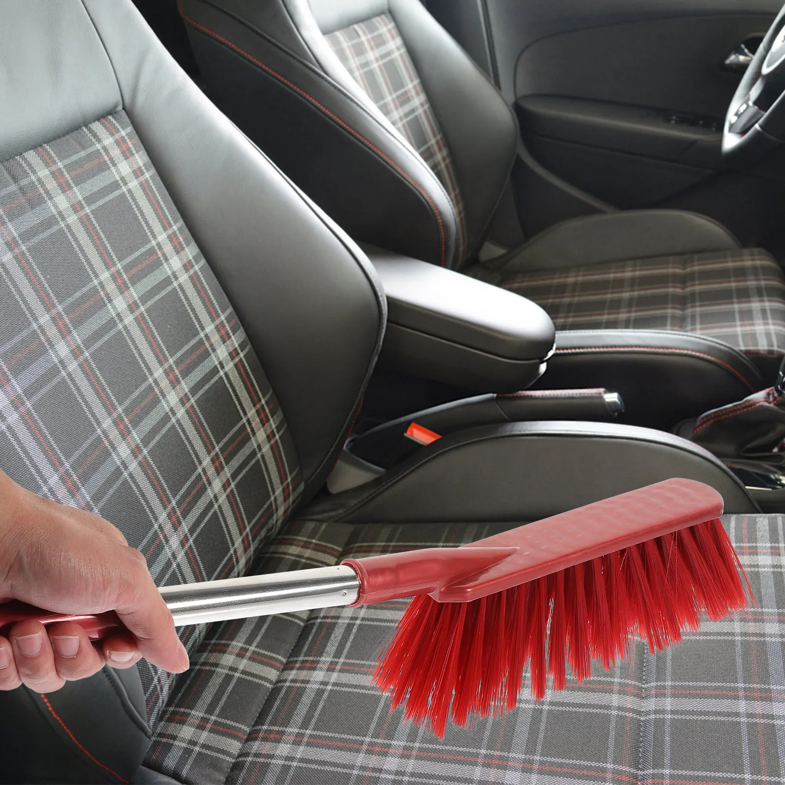Hand Dusting Brushes 2 Pack Stainless Steel Nylon Home Cleaning Tools for Easy Dust Removal Assorted Colors