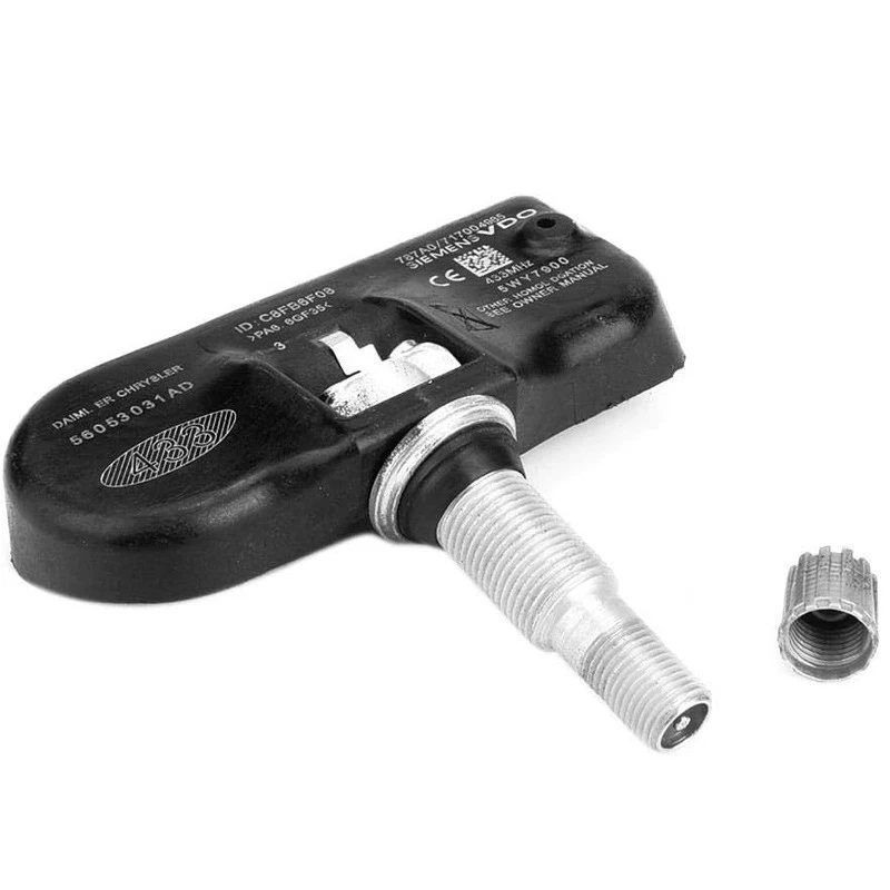 4PCS 56053031AD TPMS Sensore di monitoraggio della pressione dei pneumatici 433MHZ per Chrysler 300C Sebring Dodge Charger Jeep 56053031AC 68078768AA