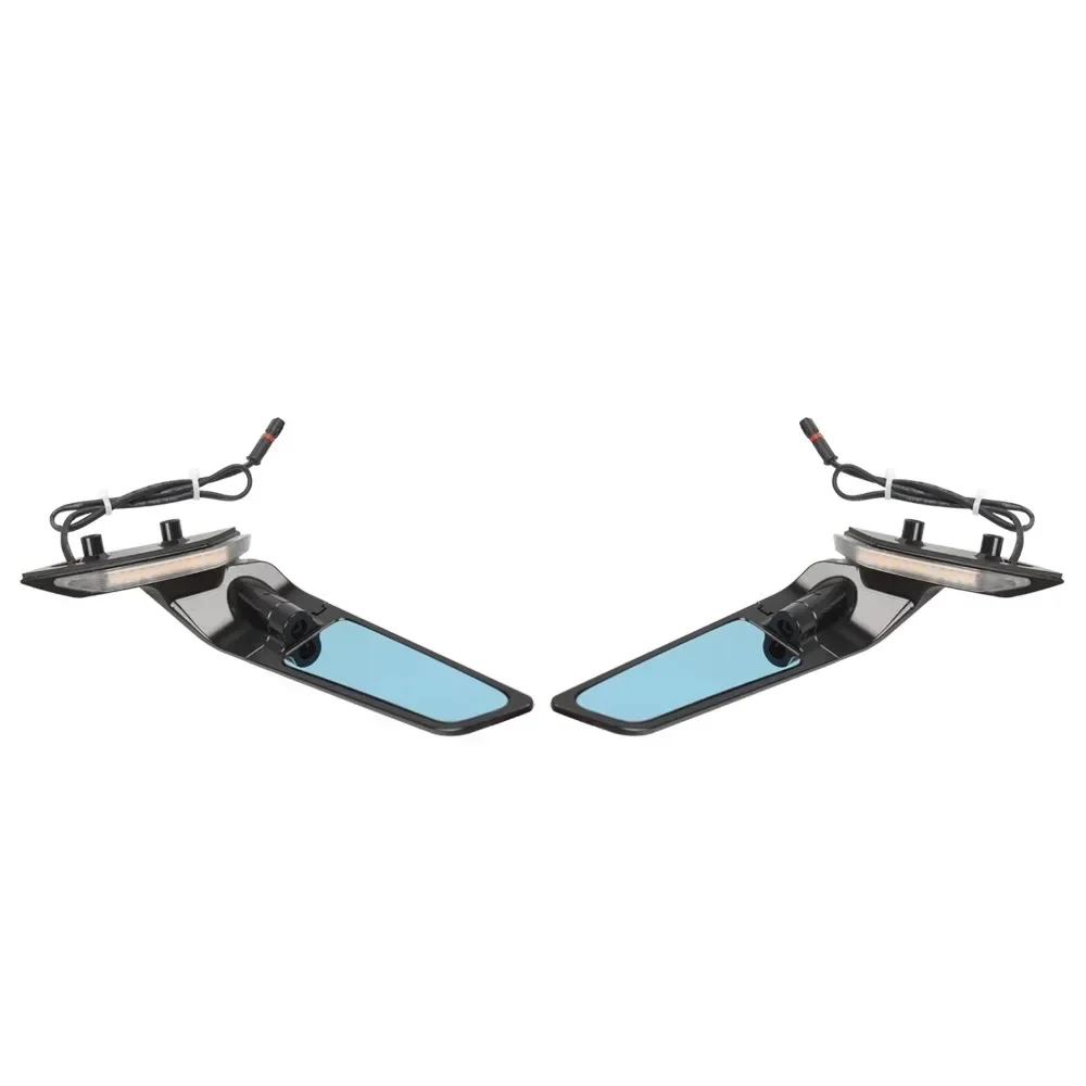 

For BMW S1000RR S 1000RR S-1000RR S1000R-R2019-2024 Motorcycle turn signal fixed wing rearview mirror slip on BMW S1000-RR