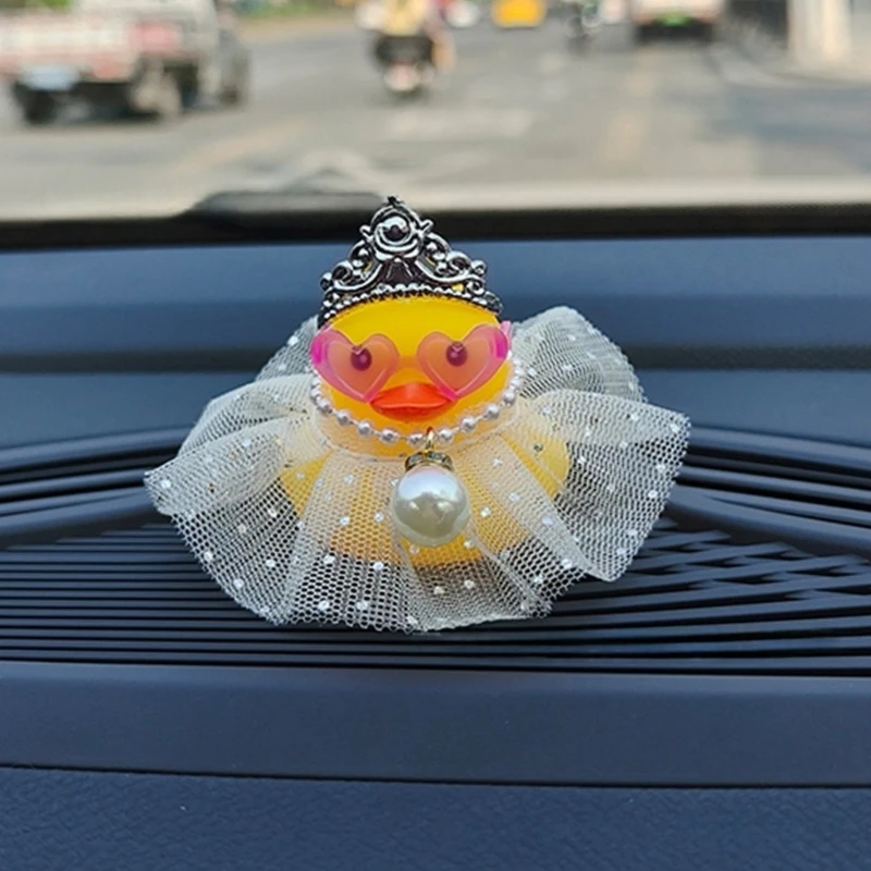  Lovely Wedding Couple Ducks Wedding Ceremony Car Decoration Innovation Item