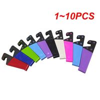 1~10PCS V-Shaped Universal Foldable Mobile Cell Phone Stand Holder For Smartphone Tablet Adjustable Support Phone Storage Holder