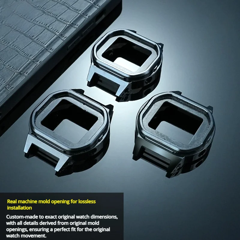 GM 5600 Watch Accessories Aluminum alloy Inner Shell For Casio Small Square 3229 GM-5600 GM5600 Movement protective case tools