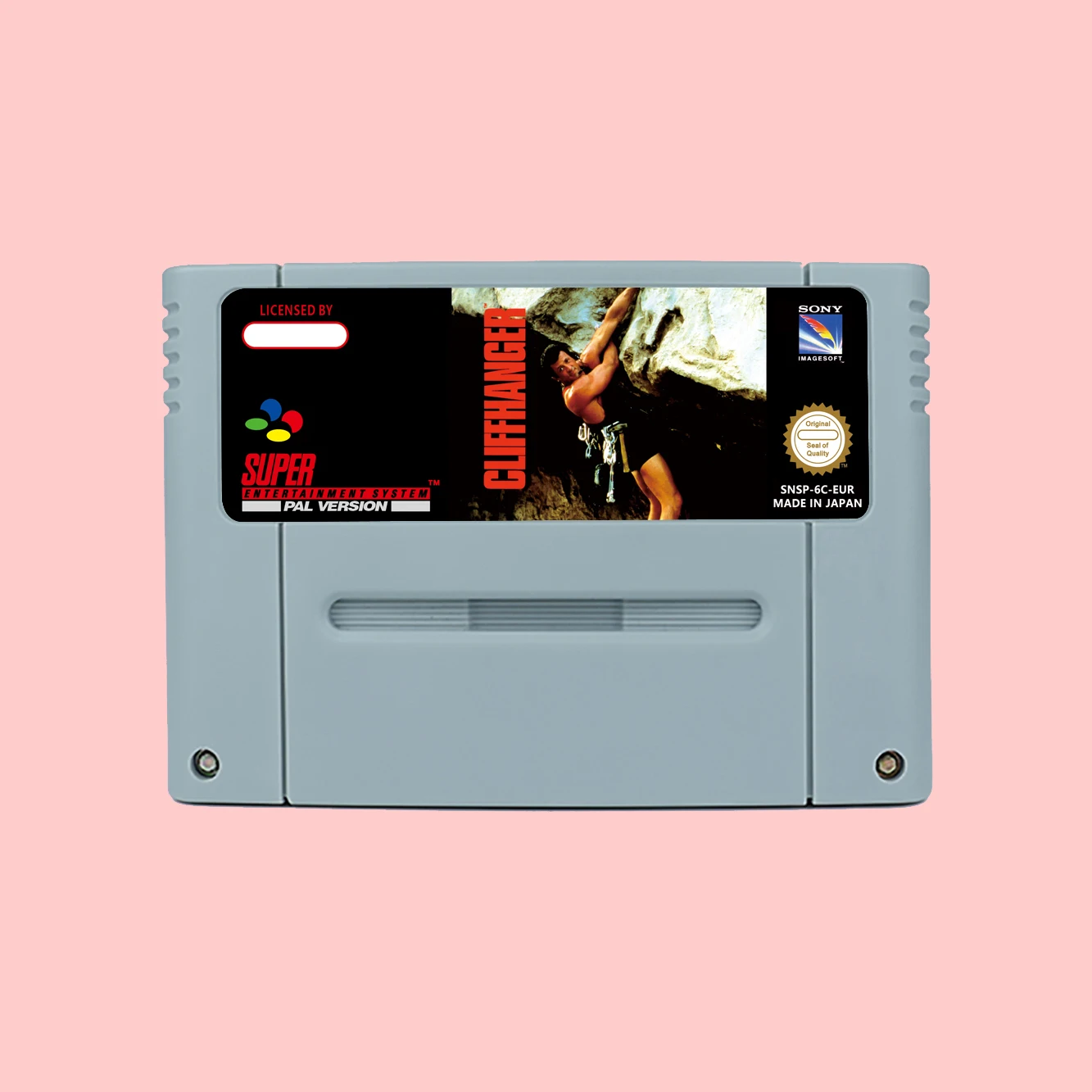 Cliffhanger Action Game Cartridge For SNES 16bit NTSC USA PAL EUR Game Consoles Card