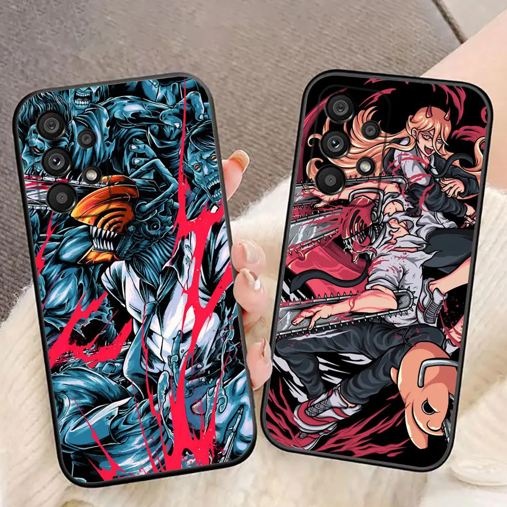 

Anime C-ChainSaw Man Power Phone Case For Samsung A14 A15 A16 A22 A23 A26 A32 A35 A36 A51 A52 A53 A54 A55 A56 A71 A72 A73 Case