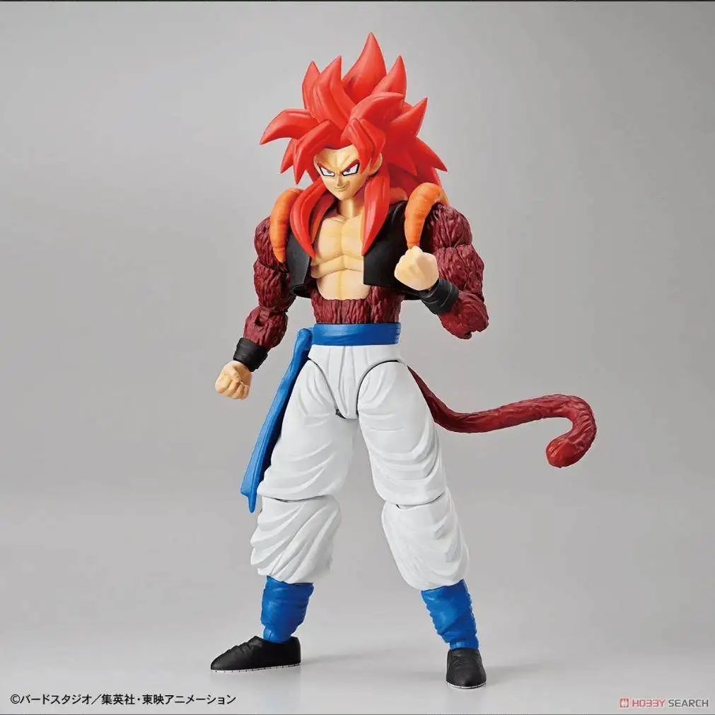 Original Bandai Dragon Ball Super Saiyan 4 Gogeta/Super Saiyan Gogeta Figure-rise Standard Anime figurine modèle d'assemblage