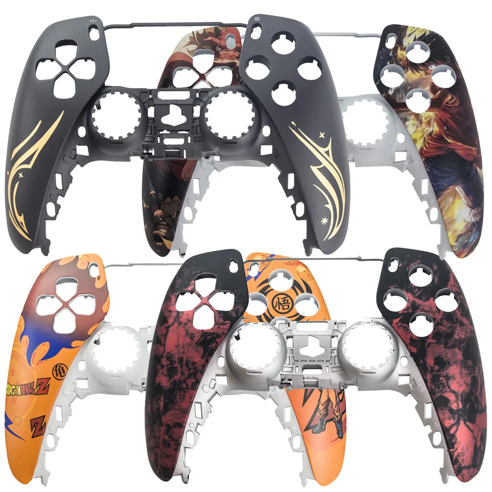 Image of REMANK Controller-Gehäuse für PS5 Limited Edition Ersatz-Frontabdeckung Touchpad Kompatibel mit BDM-010/020/030/040/050 Gehäuse