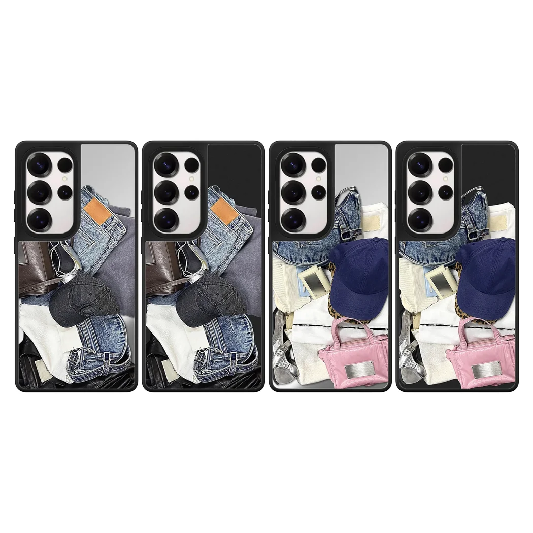

601211 Mirror Surface Magnetic Case: Compatible with Samsung Galaxy S23 U S24U S25 S26 Ultra S25+ S26 Plus Shell