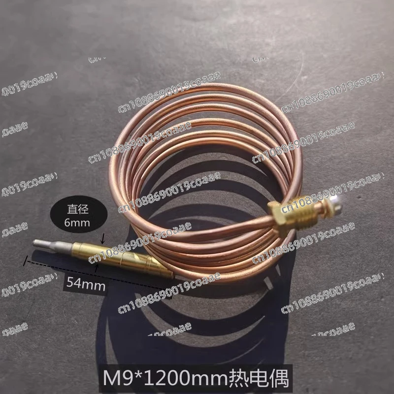 

Fried Furnace Pot Furnace Gas Valve Induction Line Thermocouple 1200mm Flameout Protection Device M9 Temperature Sensing Head