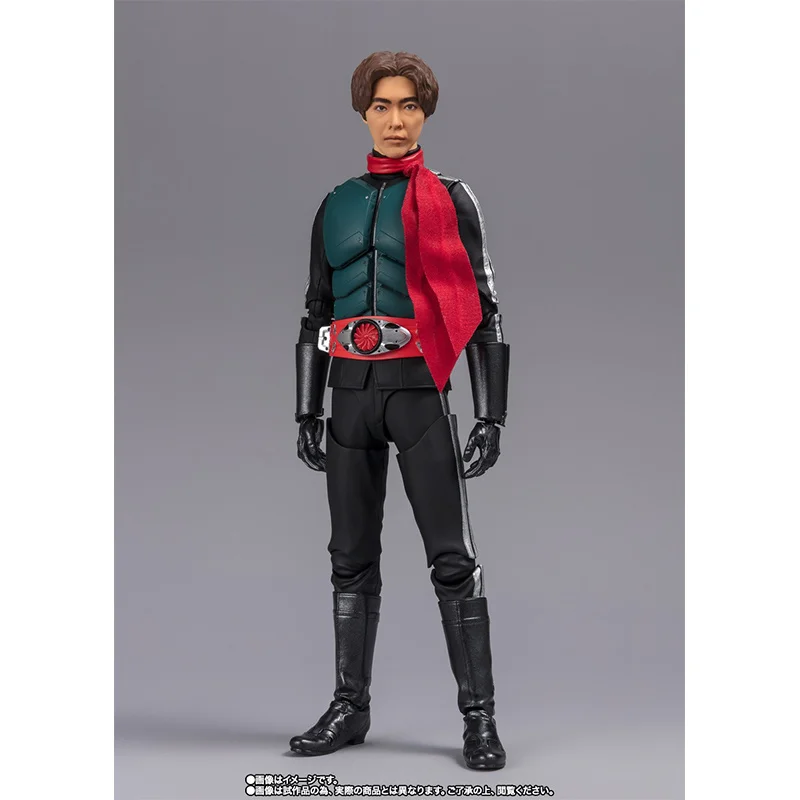 Bandai S.h.figuarts Shf Masked Rider No.2+1 Ichimonji Hayato Shin Masked Rider Anime Original Action Figure Model Toy Collection