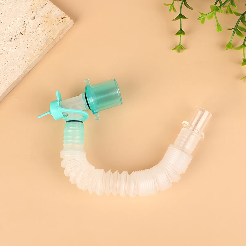 Disposable Anesthesia Breathing Circuit Thread Extension Tube Retractable Suction Tube Multifunctional L-shaped Rotary Joint