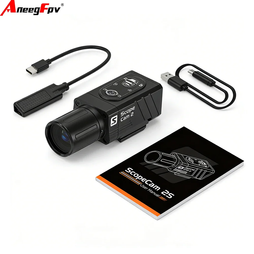 RunCam Scopecam 2S L25-L35mm 1080P 60FPS Long Endurance IP64 Waterproof Drones Accessory With Metal CaseUniFly