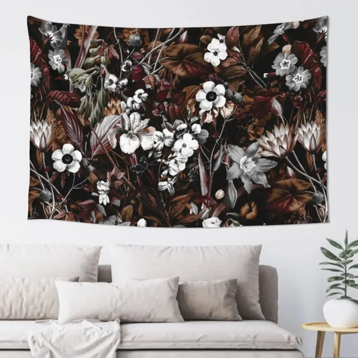 

NIGHT GARDEN XXIV Tapestry Bedroom Decor Outdoor Decor Tapestry