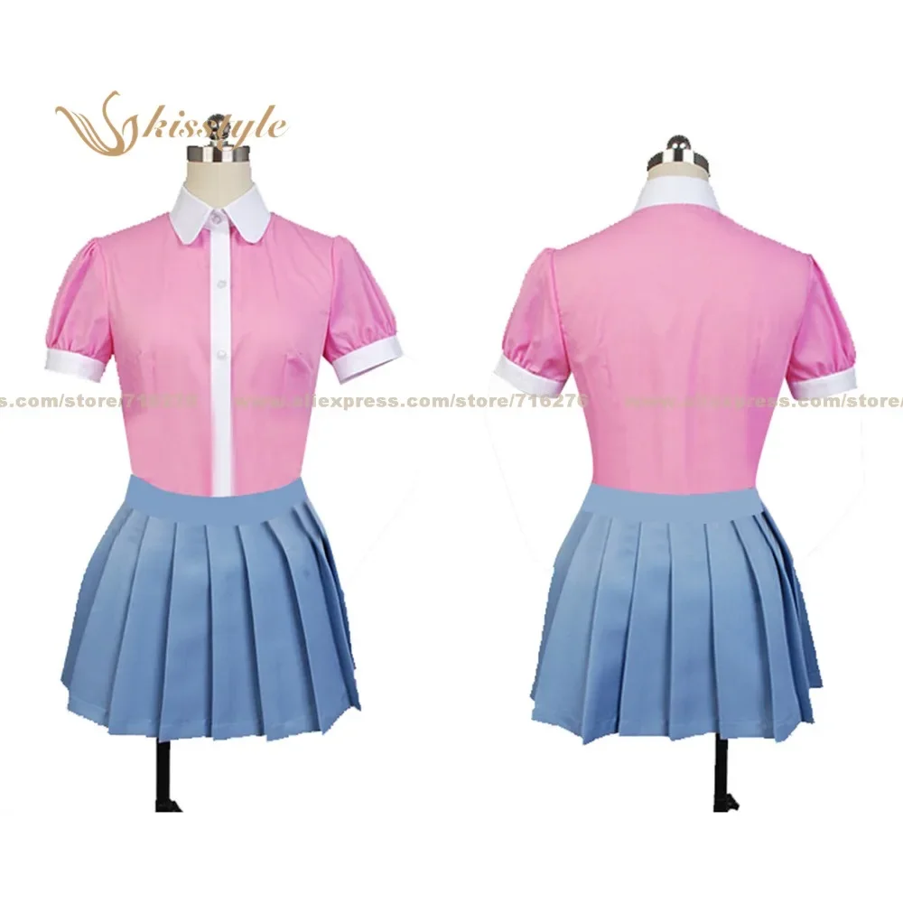 Kisstyle Fashion Dangan Ronpa Danganronpa 2: Goodbye Despair Mikan Tsumiki Uniform COS Clothing Cosplay Costume