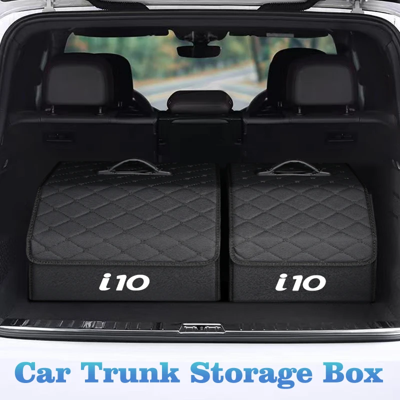 Органайзер для хранения в багажнике автомобиля, складной контейнер-сумка для Hyundai I30, I20, I10, IX35, I40, Azera 2014, Accent 2013