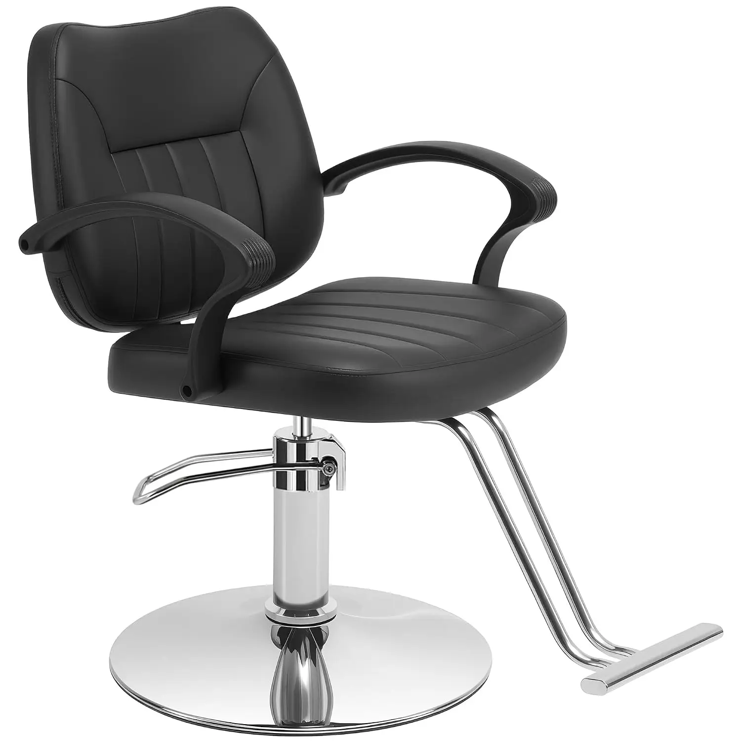 Hair Salon Chair, 6.1'' Adjustable Height Stylist Barber Chairs, Customized
