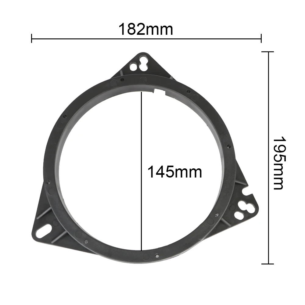 2 Pcs Solid Horn Pad for TOYOTA NISSAN Special Speaker Mount Mat Speaker Adapter Bracket Horn Washer Adapter Plastic - view 3