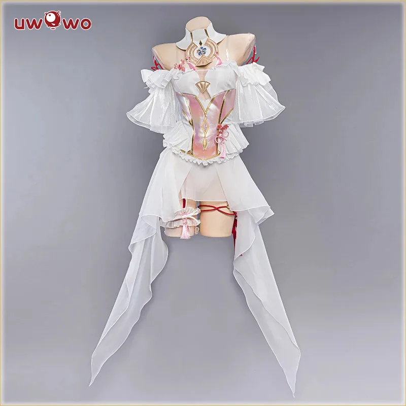 

CyLAST BATCH UWOWO Yae Miko Cosplay Bride Costume Exclusive UwowoxAilish: Genshin Impact Fanart Cosplay Bride Halloween Costume