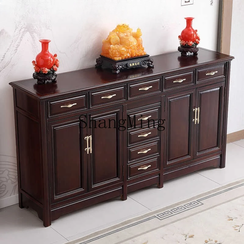 

ZYY new Chinese-style solid wood table incense table modern living room spring table strip cabinet Shentai cabinet