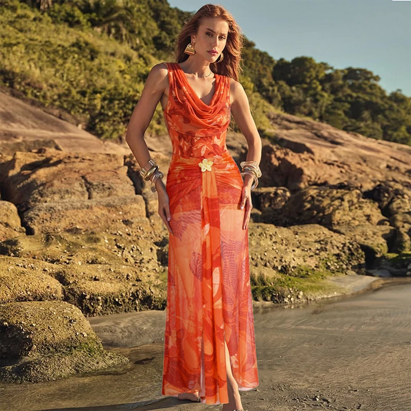 Femmes maillot de bain Flaxmaker 2025 Sexy Bikini ensemble imprimé fleuri une pièce maillots de bain femmes maillot de bain dos nu maillots de bain Monkini