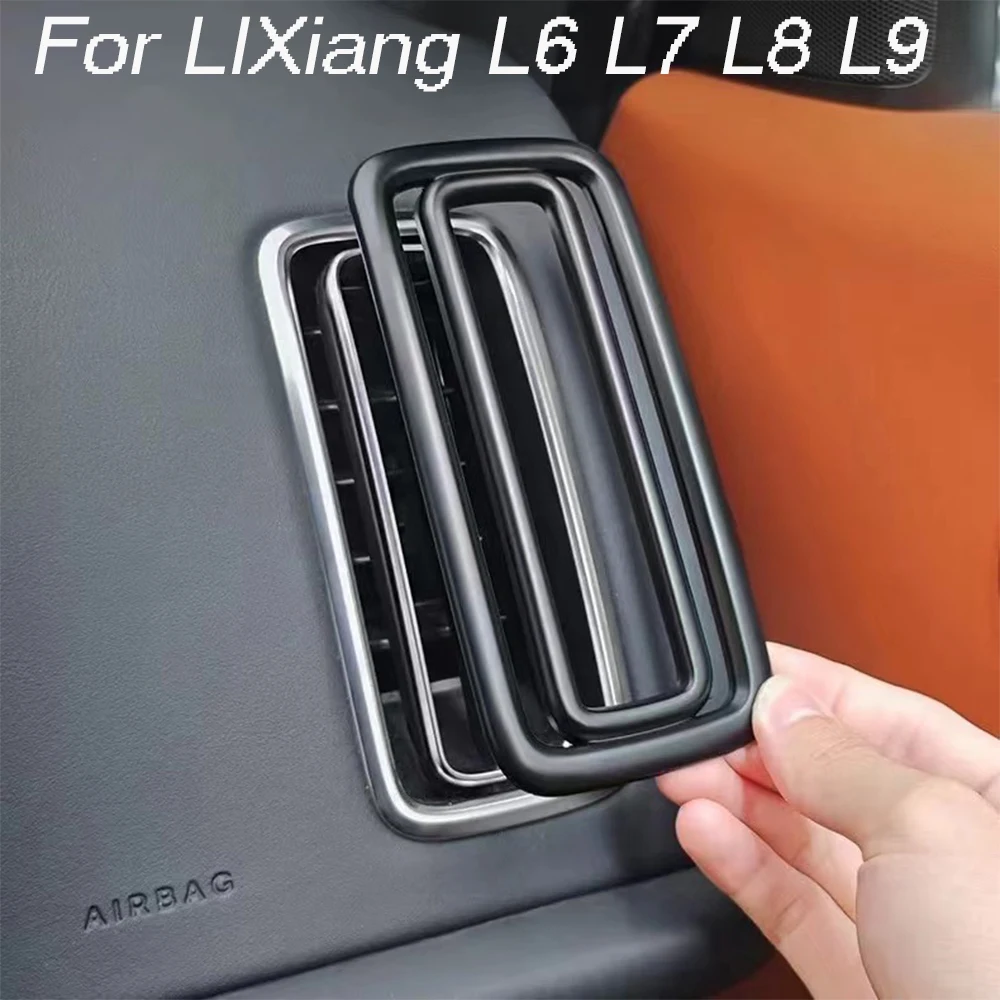 

For LiXiang L6 L7 L8 L9 Anti reflective air outlet decorative frame air conditioning protective cover interior decoration