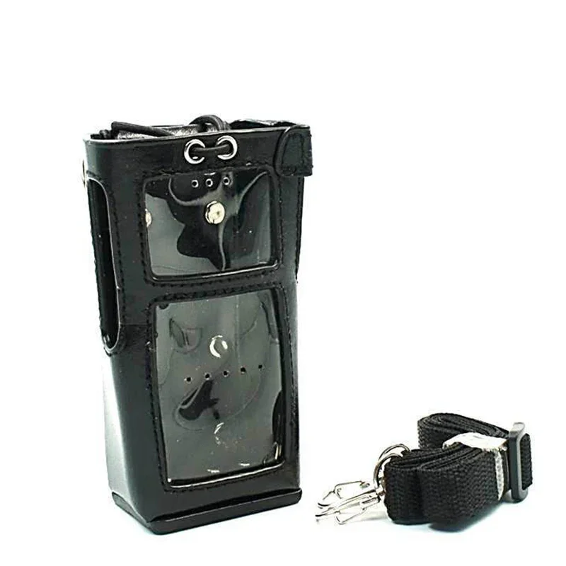 Кожаный чехол для рации, защитная сумка, жесткий чехол-кобура для HYT Hytera PD785 PD782 PD780 PD982 PD985, двустороннее радио