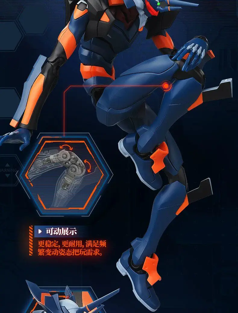 Original Blokees Evangelion Production Model‑02 TV Version & Evangelion Mark.06 Legend Edition Movable Robot Anime Figure Toys