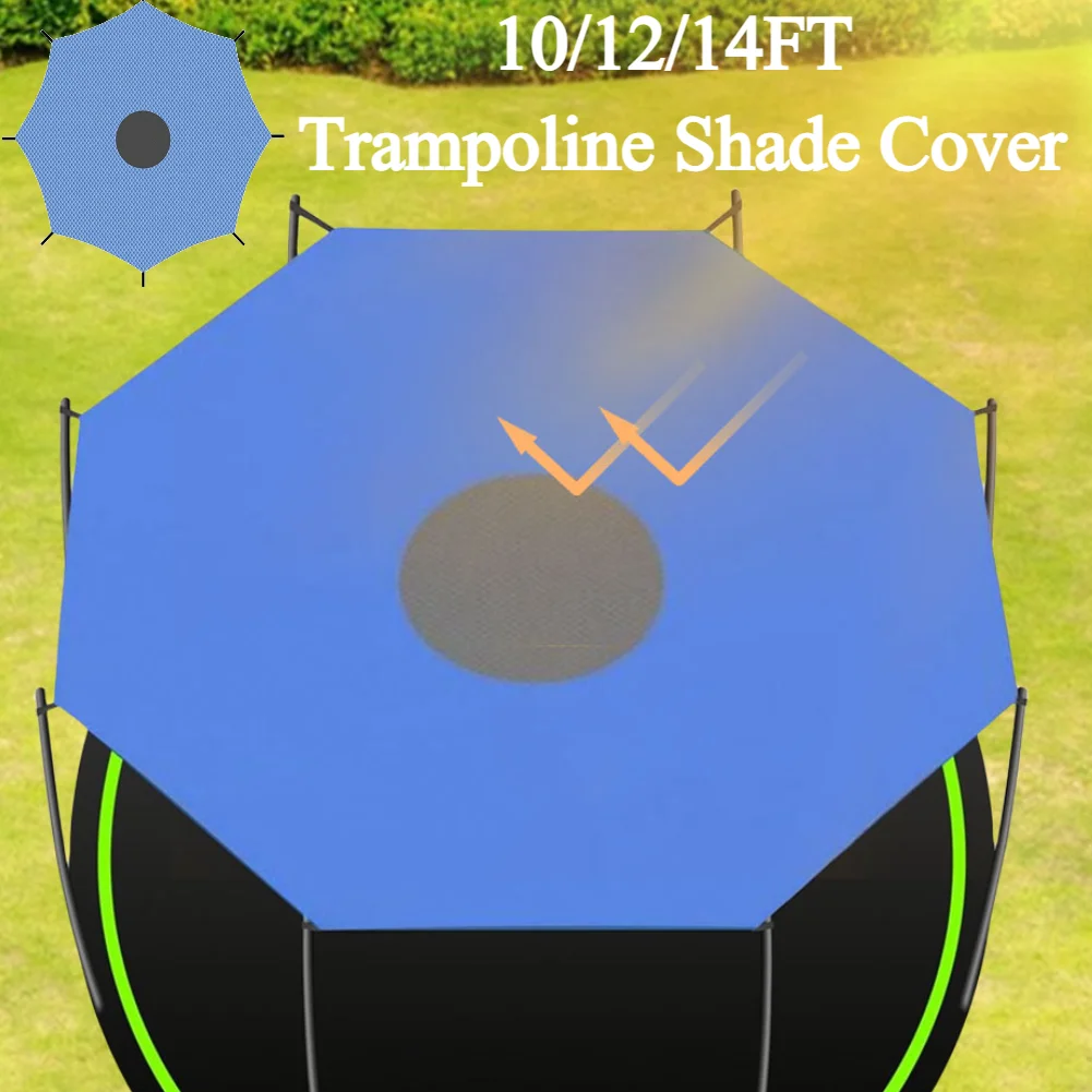 UV Resistant Trampoline Shade Cover Canopy Sun Protection Wa