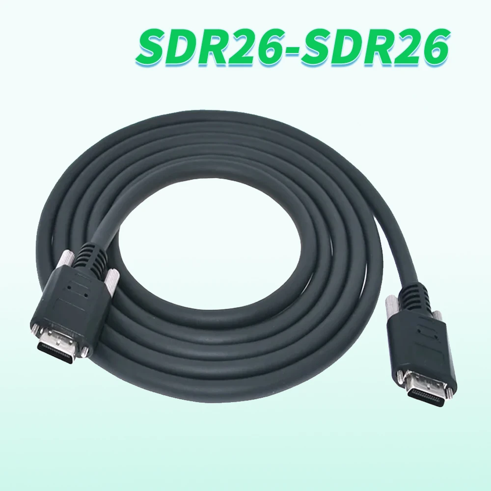 

SDR To SDR Cameralink Industrial Camera Cable SDR26 Male To Male Power Supply POCL High Flexible Wire Power Trigger Cable