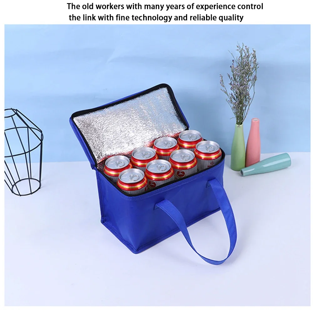Outdoor Portable Insulation Cooler Bag Thermal Bag Picnic Lunch Bento Thermal Box Cooler Box Drink Beer Refrigerator Organizer image 6