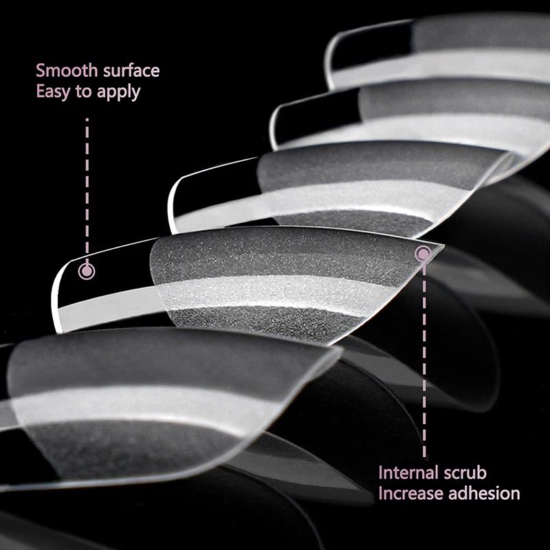 120 Stück kurze Press-On-Nagelspitzen, vollständige Abdeckung, künstliche Nägel, halb matt, kein Nagelkapseln erforderlich, Nagelverlängerungskunst