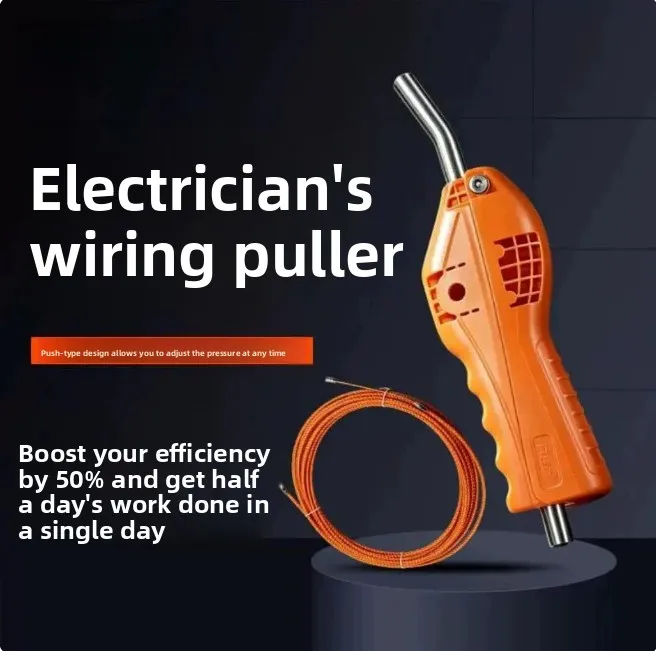 Leads, electricians, threading aids, electric screwdrivers, multi-function press tools, 50% more efficient