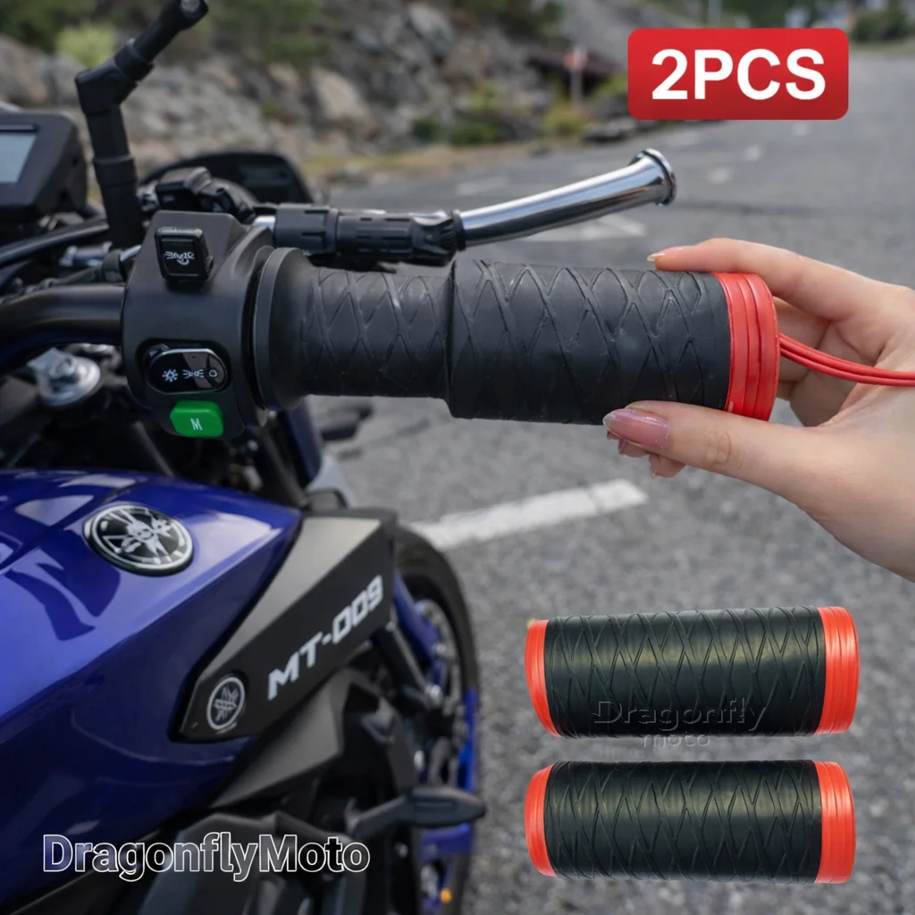 

Motorcycle Silicone Handlebar Cover For YAMAHA MT-09 MT09 Mt 09 2017 2018 2019 Self Shrinking Non-Slip Motorcycles Grip Covers
