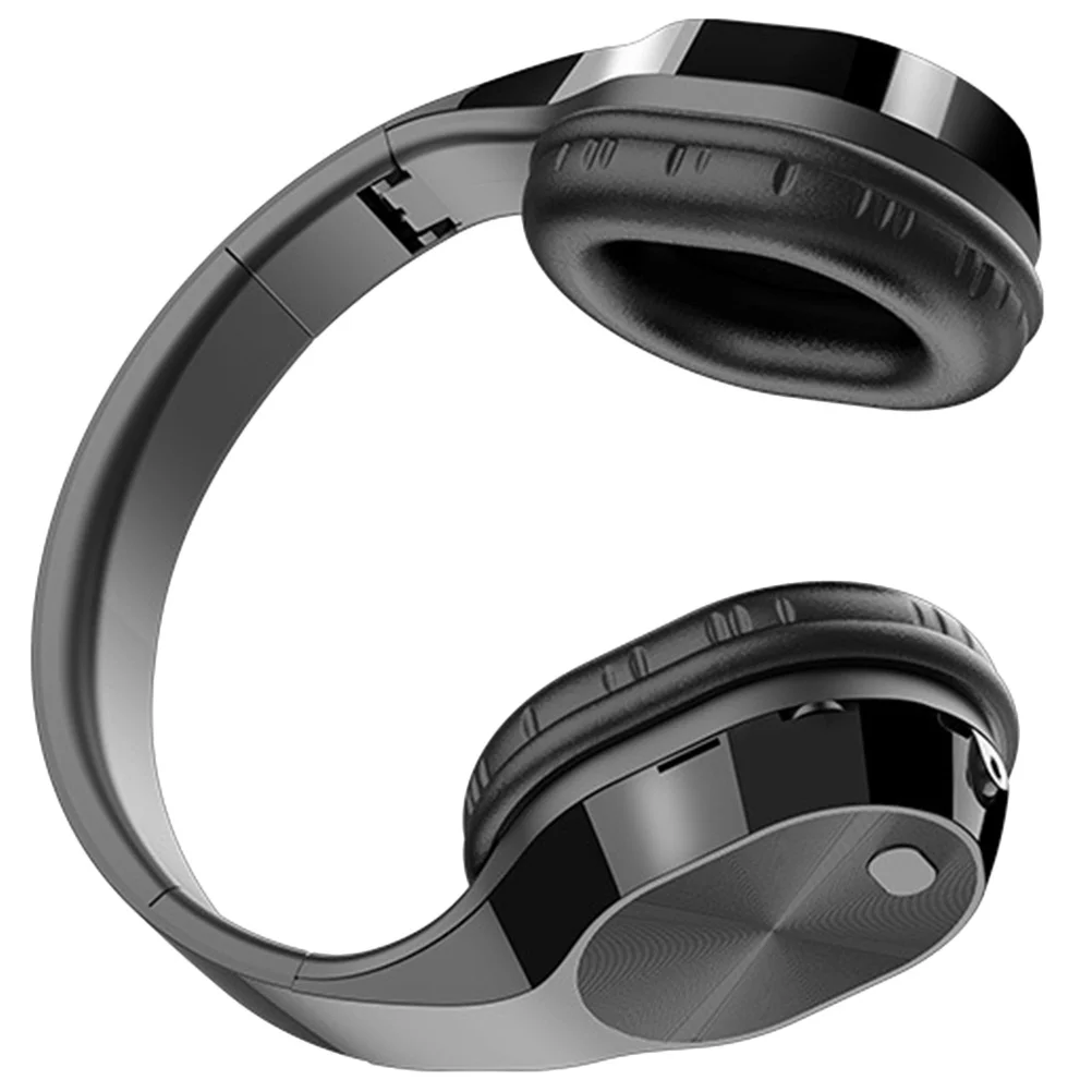 Cuffie wireless T5 nere, auricolari portatili per sport, viaggi all'aperto, leggeri, a basso rumore, suono stereo nitido