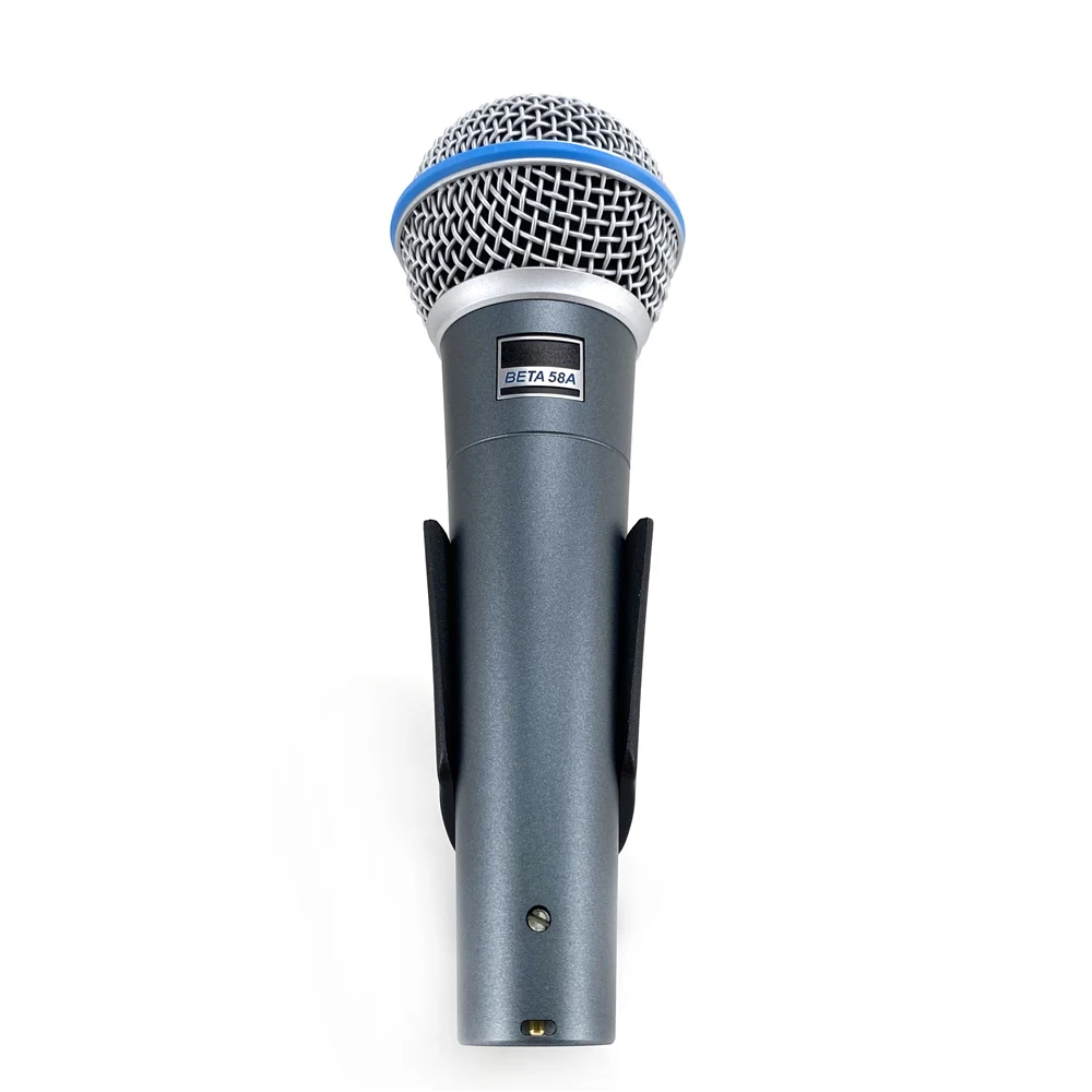 Wholesale!! BETA58A Legendary Cardioid Dynamic Vocal Microphone 58A Wired Professional Handheld Metal Mic for Live Home KTV