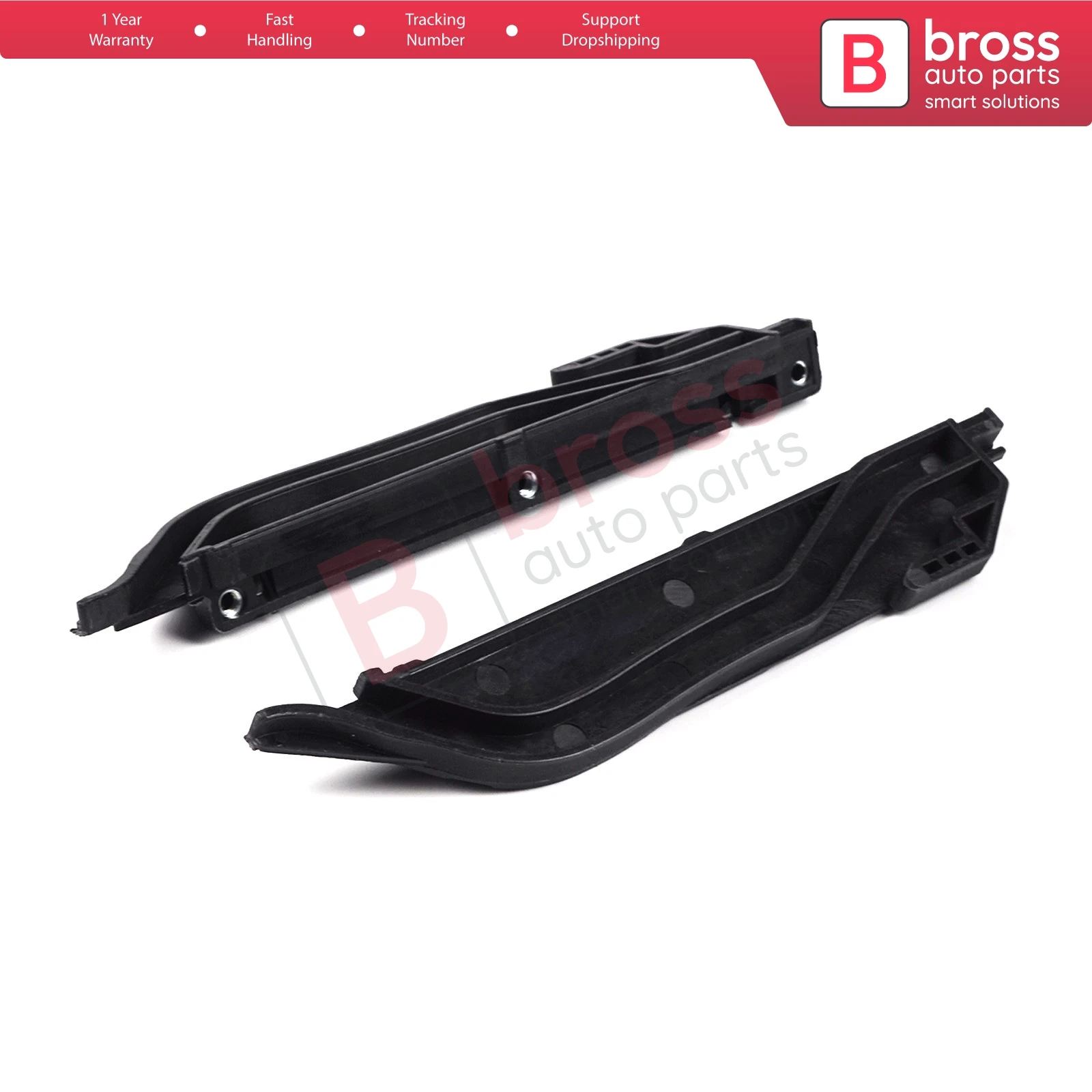 BSR626 Panoramic Roof Moon Sunroof Air Deflector Guide Track Rail Repair Set LR057365 for Range Rover MK4 L405 Sport MK2  L494