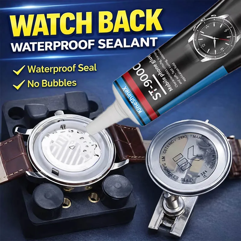 30ml Watch Glue Compatible,Fast- Transparent Adhesive,for Watch Repair,Case,Hands,Strap Assembly-Multi-Purpose Precision Glue
