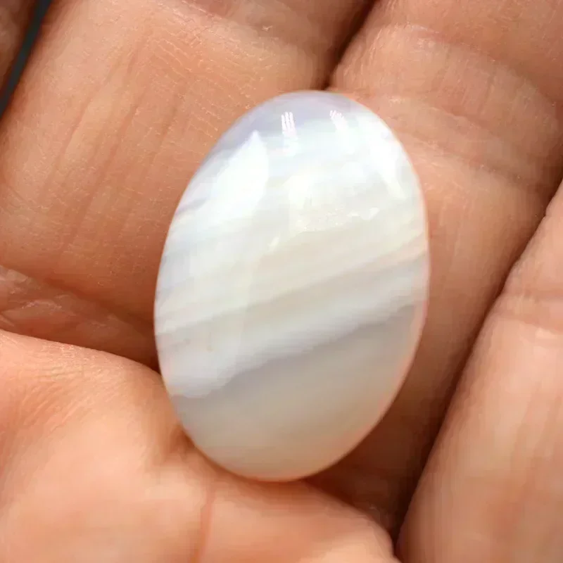 FLTMRH 18x25mm Oval Red Agates Beads Cabochon Flatback Dome Undrilled Natural Stone Beads For DIY Pandandt Earring Ring Jewelr