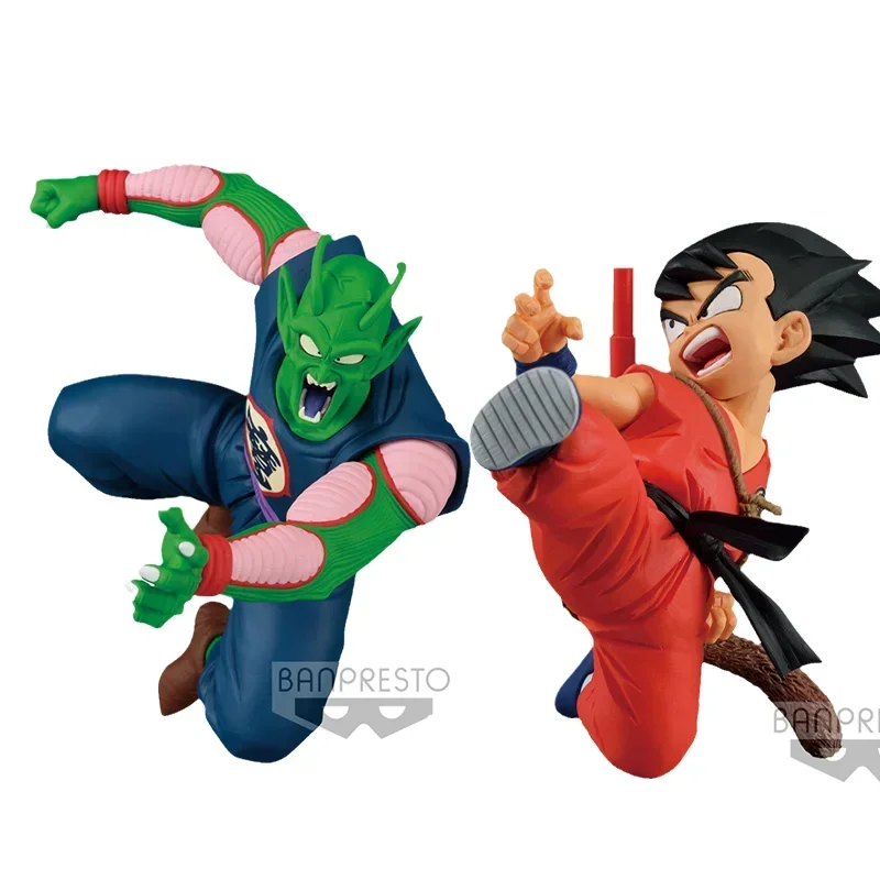 Bandai Original Dragon Ball Anime Figure MATCH MAKERS Son Goku Piccolo Action Figure Toys for Kids Gift Collectible Model Dolls