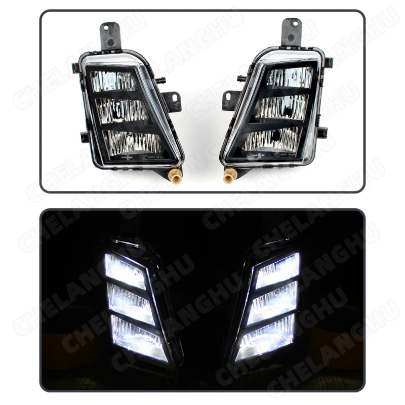 LED DRL Daytime Running Light Fog Light Lamp For VW Golf 7 GTI 2013 2014 2015 2016 2017 Car-Styling Without Wire