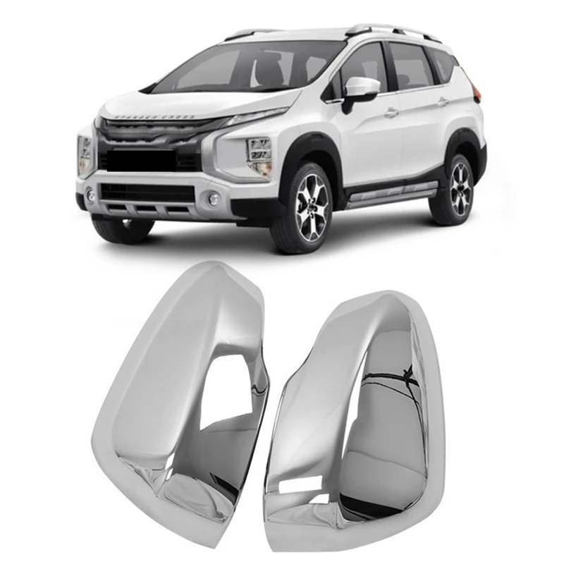 

Хромированные зеркала заднего вида для Mitsubishi Xpander 2019-2020, автостайлинг, зеркало, автозапчасти, аксессуары
