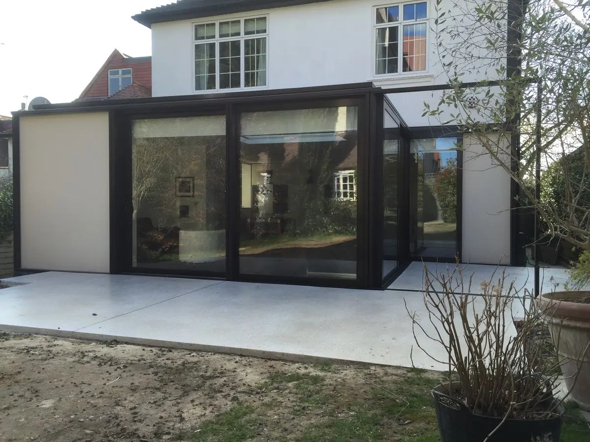 

Doors for House Exterior Slim Frame Thermal Break Aluminum Sliding Glass Door for Balcony Patio Kitchen Custom Sliding Doors