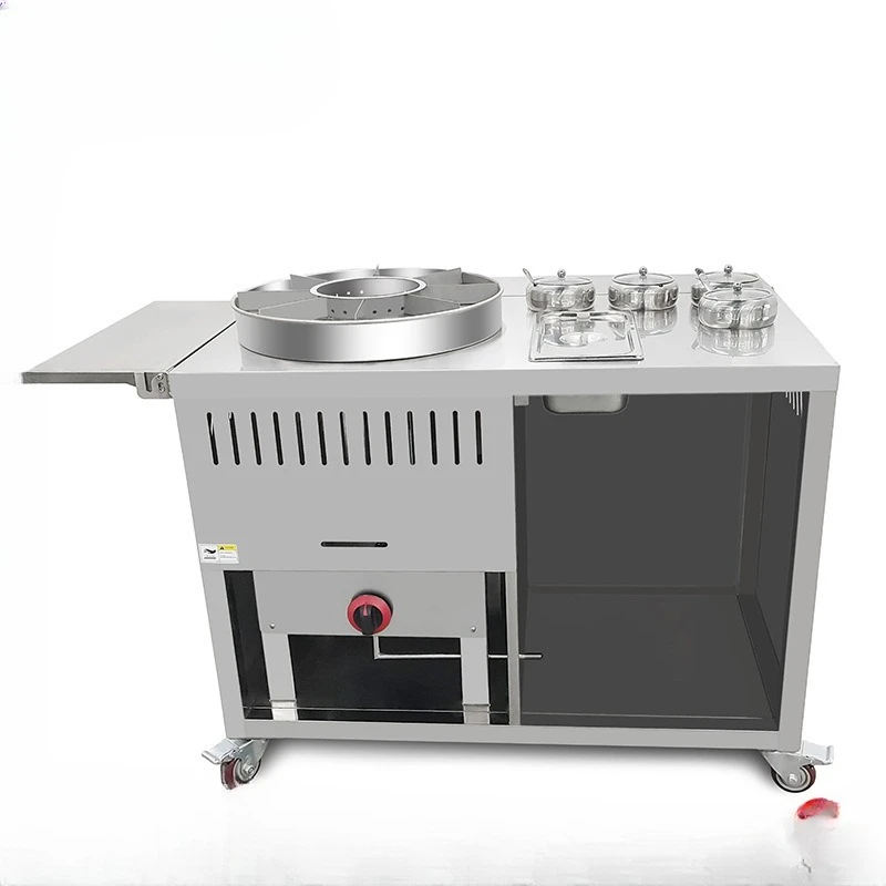 Mobile stall offal car equipment Multifunctional Internet celebrity Hong Kong-style fountain pot Fountain offal