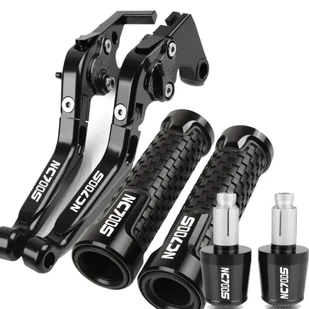 Motorcycle Accessories Handgrips Brake Clutch Levers Handlebar Grips Handle Ends For HONDA NC700S NC 700 S/X 2012 2013 2014 2015