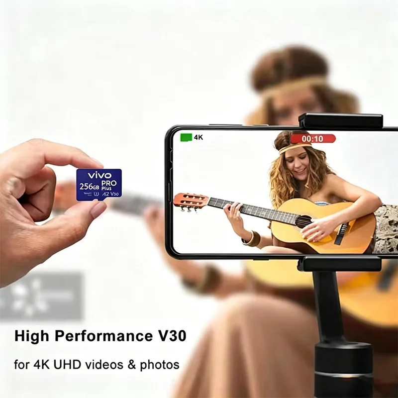 VIVO 2027 High Speed Micro TF SD Card Memory Card 512GB 256GB Class 10 TF Flash for Drone iPhone Car Camera Cartao De Memoria