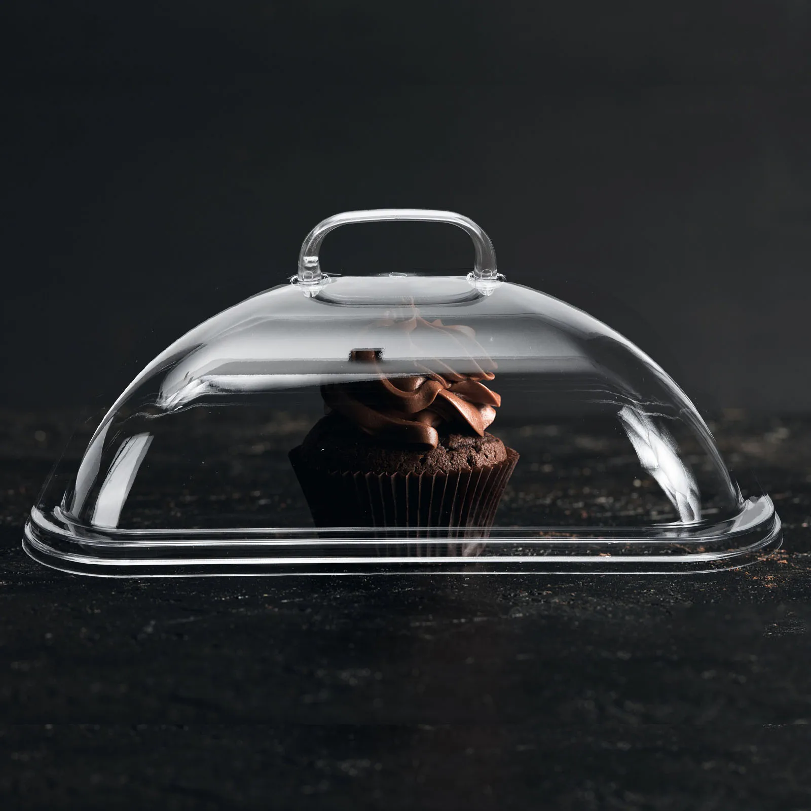 

Acrylic Food Transparent Rectangular Cake Cover For Kitchen Camping Picnic Outdoor Party Dessert Storage Dish Cover
