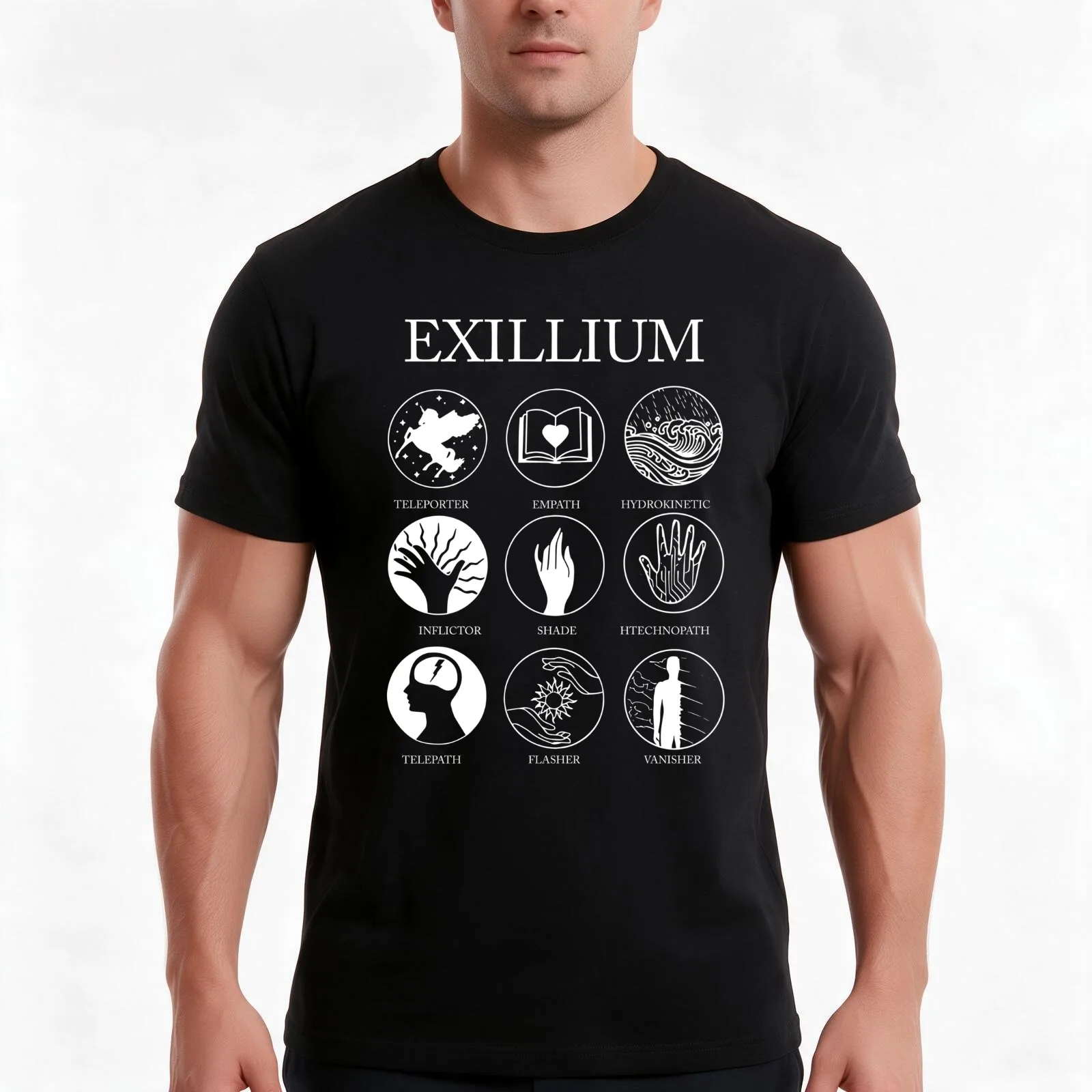 Keeper Of The Lost Cities Exillium T-Shirt, Summer Casual Cotton Tee, Oversized Streetwear Tops, Vintage Graphic Print
